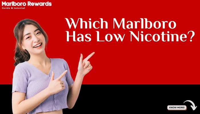 Which Marlboro Has Low Nicotine